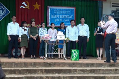 Sinh nhật quí 3 cho cán bộ – giáo viên – nhân viên